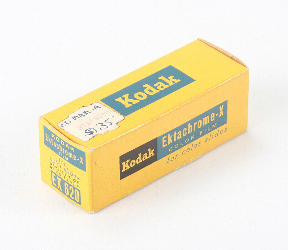 Kodak 620 Ektachrome-x In A Sealed Box, 1969 Sold For Display/cks/196085