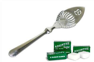 Toulouse Lautrec Spoon Absinthe Spoon & 10 Sugar Cubes - Free Shipping !!!