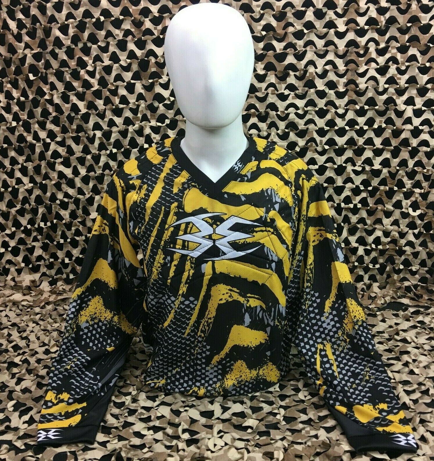 New Large Empire Contact Tt Padded Paintball Jersey - Skinned Midas