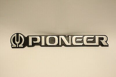 For Replacement Big Size Pioneer Plastic Logo Badge 180mm ( 7") X 28mm (1-1/8")