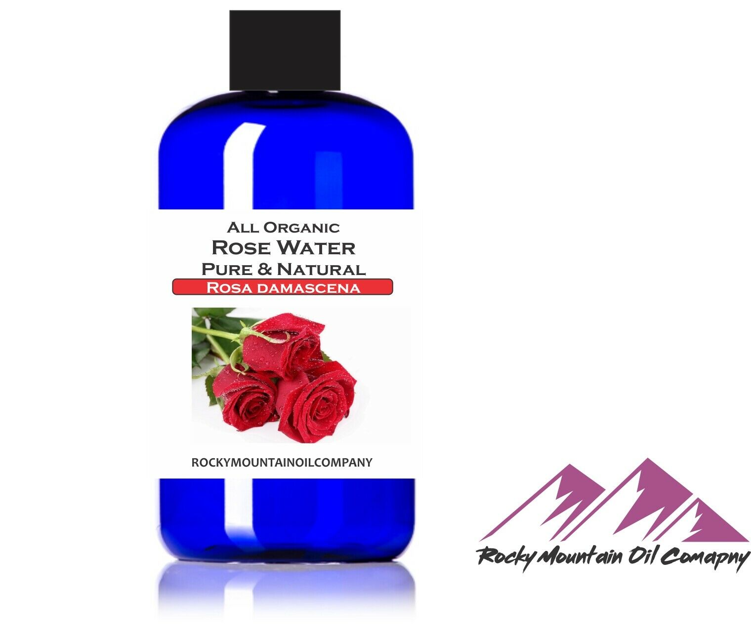 100% Pure Organic Rose Water Skin Toner -all Natural- Imported From Morocco