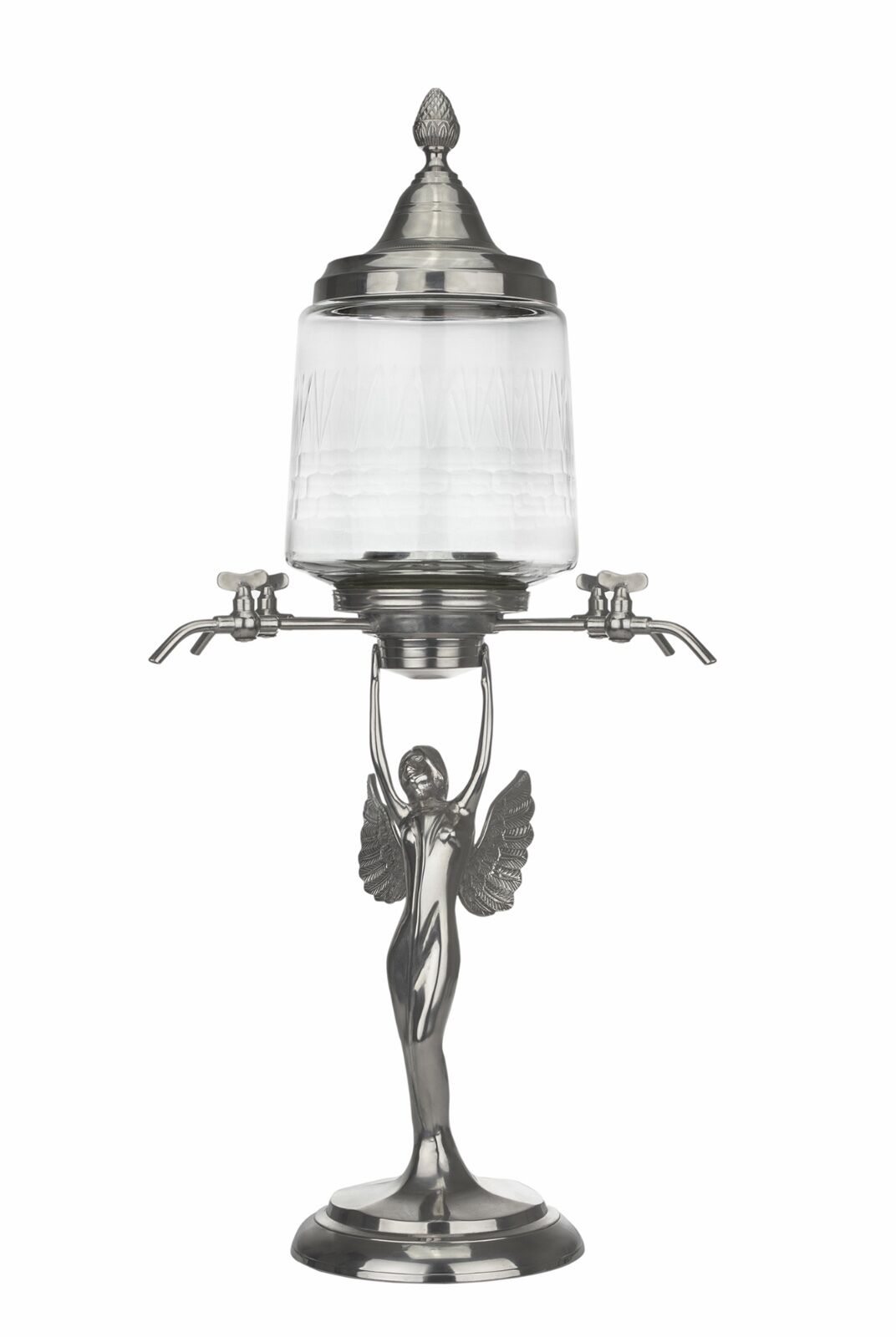 Lady Absinthe Fountain With Wings, 4 Spout - Free Shipping! Already In The U.s.!