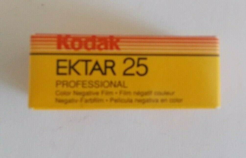 1  Kodak Ektar 25 Professional 120 Roll Film Expired 10/91 Cat. No 159 6329